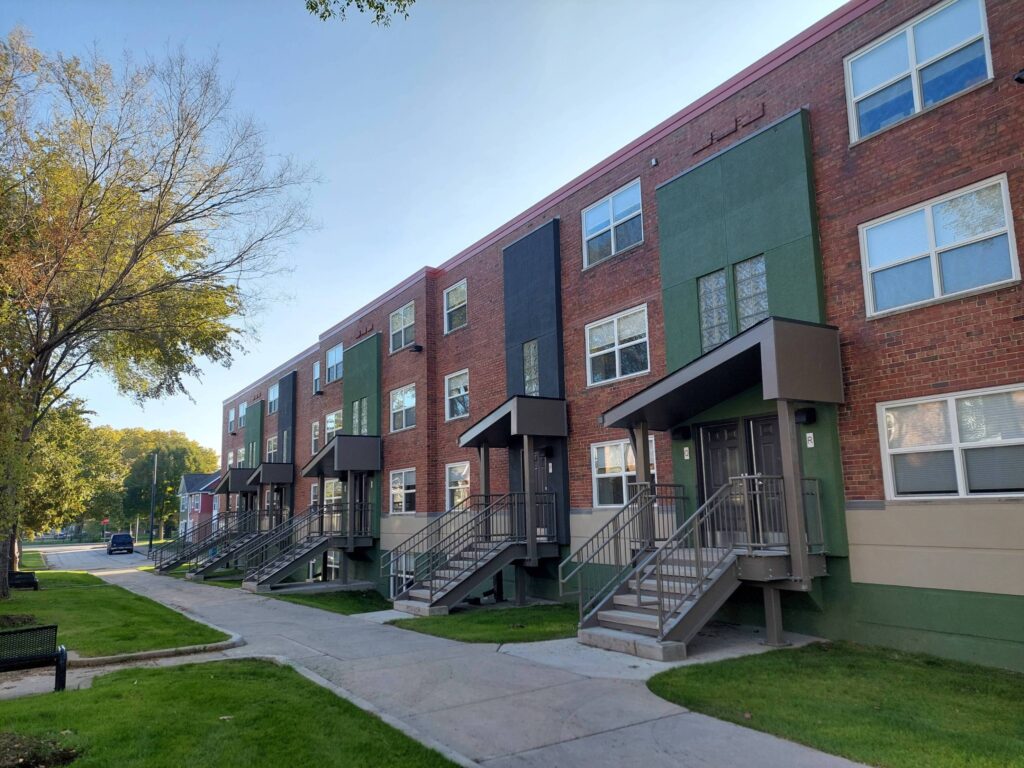 Carver Park Phase III public housing rehabilitation in Cleveland